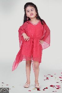 Pleasant Coral Kaftan