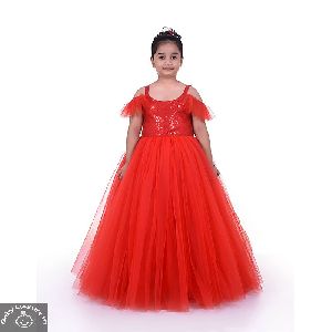 Sequined Gown for Girls