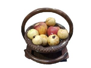 Wooden Foldable Fruit Basket