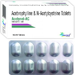 Acebrophylline and N-Acetylcysteine Tablets