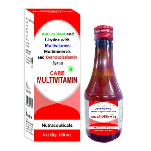Antioxidant and L-Lysine with Multivitamin Multimineral and Cyanocobalamin Syrup