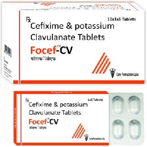 Cefixime and Potassium Clavulanic Tablets