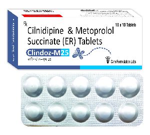 Cilnidipine and Metoprolol Succinate Tablets