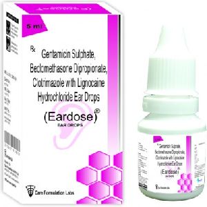 Gentamicin Sulphate Beclomethasone Dipropionate Clotrimazole with Lignocaine HCI Ear Drops