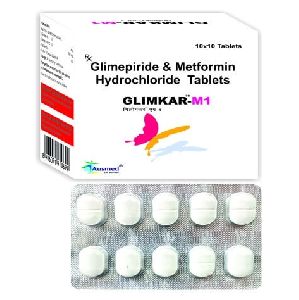 Glimepiride and Metformin HCl Tablets