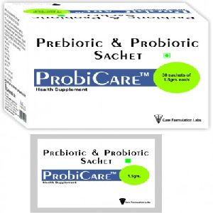 Prebiotic and Probiotic Sachet