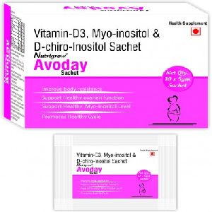 Vitamin D3 Myo-inositol and D-Chiro-inositol Sachet
