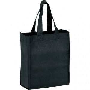 Black non woven bag