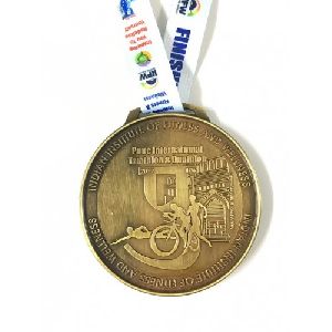 Cast Brass Medal