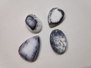 Dendrid Opal Cabochon Gemstone