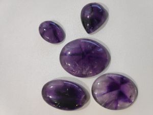 Star Amethyst Cabochons Gemstone
