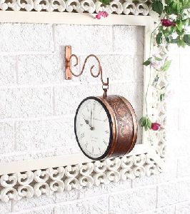 Vintage Double Sided Wall Clock