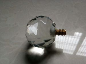 Round Glass Knob