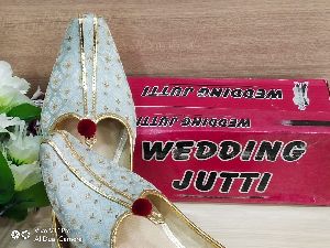 Mens Wedding Sherwani Matching Punjabi Jutti- SPF-4003