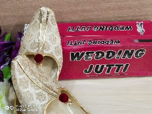 Mens Wedding Sherwani Matching Punjabi Jutti- SPF-4009