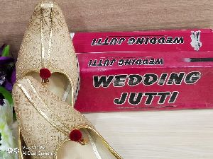 Mens Wedding Sherwani Matching Punjabi Jutti- SPF-4017