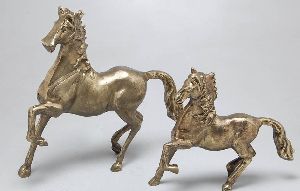 Metal Unicorn Statue