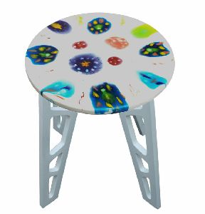 Floral Delight End Table