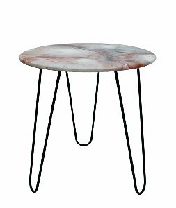 Marble Mystery End Table