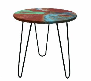 Rustic Art End Tables