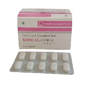 Coral Calcium and Cholecalciferol Tablets
