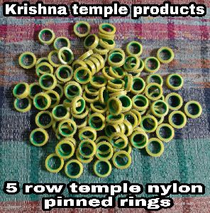 Somet looms 5 row temple nylon pinned rings