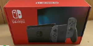 Nintendo Switch w/ Neon Blue &amp;amp; Neon Red JoyCon Grey 32GB (Newest Model)