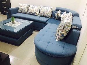 Modular Wooden Sofa Set