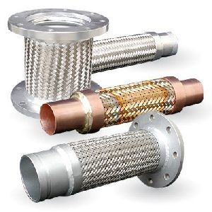 Polished Stainless Steel Braided Hose Pump Connector, Certification : ISI Certified