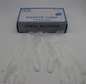 Industrial Vinyl PVC Gloves Disposable Gloves Transparent