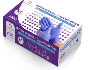 Non-Sterile Medical Nitrile Disposable Gloves