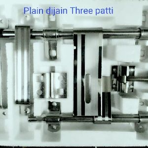 Stainless Steel Door Aldrop (Three Patti)