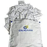 Cilicant Silica Gel White/Desiccant/Moisture Absorber/Moisture Absorbent (200 Pouches, 5gm each - Pack of 1)