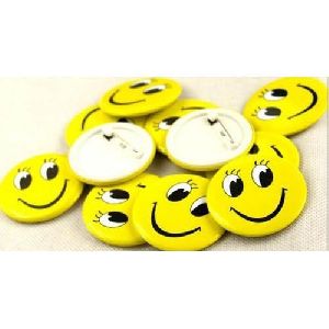 Smiley Button Badges