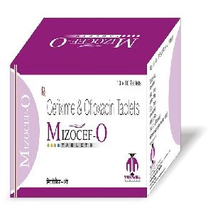 Mizocef-O Cefixime &amp;amp; Ofloxacin Tablets, Treatwell, 10 X 10
