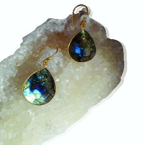 Labradorite Stone Earrings