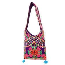 Hand Embroidered Shoulder Bags