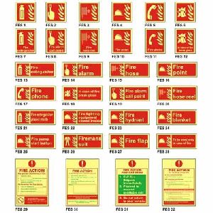 Fire Extinguisher Signs, Shape : Rectangular, INR 100 / Piece by Navkar ...