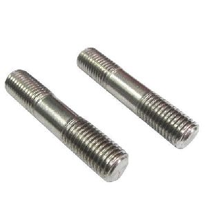 Carbon Steel Half Threaded Long Stud with Nuts