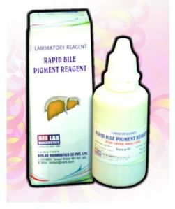 Rapid Bile Pigment Reagent Urine Test