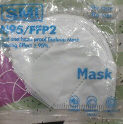 Kn95 mask with valve