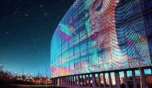 Architectural and Transparent LED Screen,