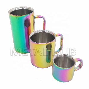 Rainbow Stainless Steel Mug