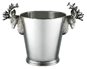 Stainless Steel Stag Ice Bucket