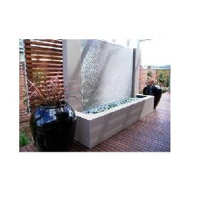 White Outdoor Marble Wall Fountains