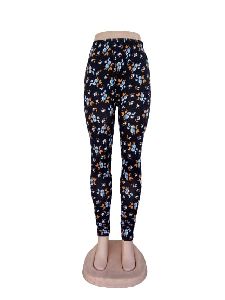 Floral printed leggings