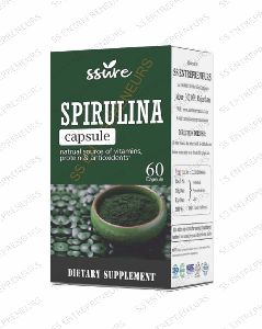 Ssure Spirulina Capsule for Anti-Oxident & Anti-Inflammatory