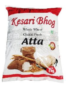 5kg Kesari Bhog Whole Wheat Chakki Fresh Atta