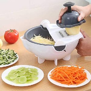 7 in 1 Vegetable Cutter with Drain Basket