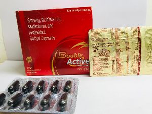 Double Active Softgel Capsules